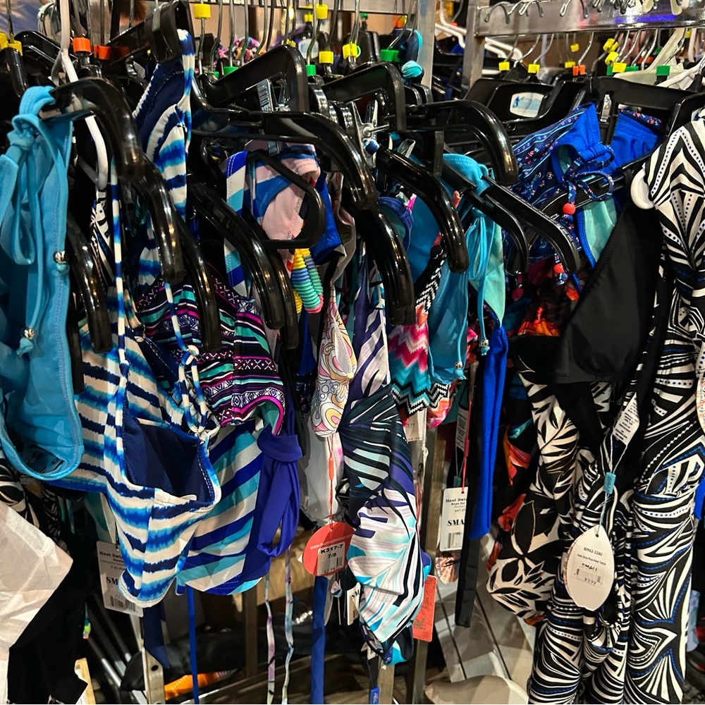 Lot of 10 pieces. Vibrant Patterned Swimwear Collection